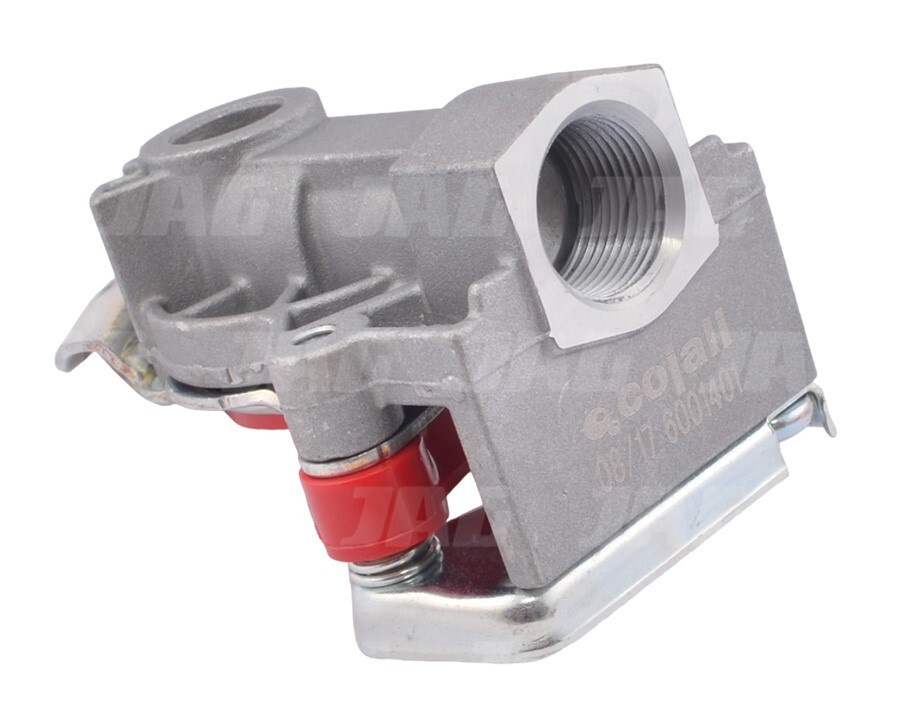 AZ50943 Złącze pneumatyczne otwarte czerwone M22X1,5, KRONE 945383 1060771