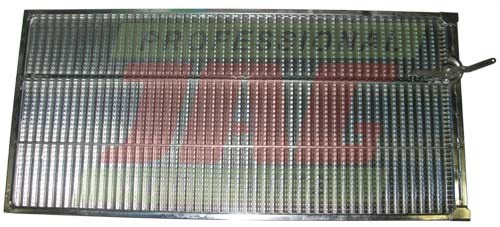 JAG25-0076 Sito żaluzjowe ocynkowane dolne, lamela-10mm Premium