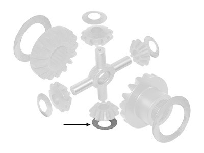 3387381M1 Podkładka dystansowa, MASSEY FERGUSON 181277M1 3387281M1
