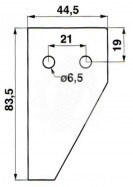 JAG01-0154 Stalka kosy JAG PREMIUM, CLAAS 0006153060 SCHUMACHER 187.5306.00