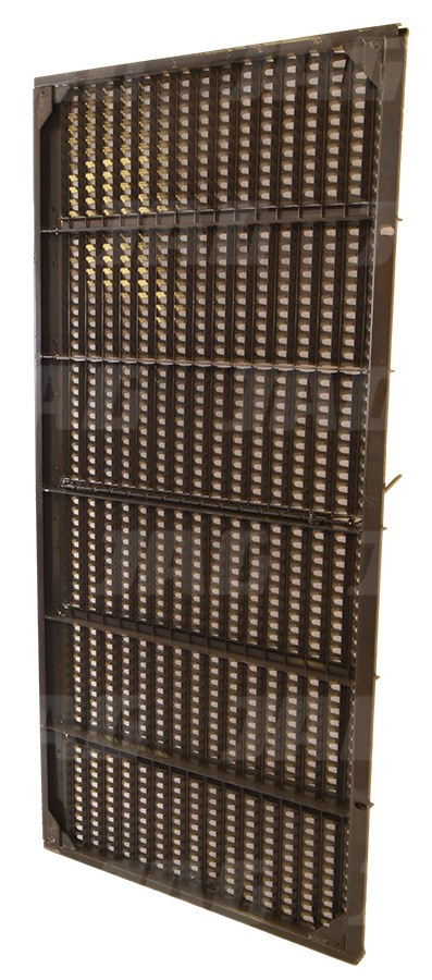 JAG43-0209 Sito żaluzjowe dolne, lamela-32mm, CNH 80920647 920647