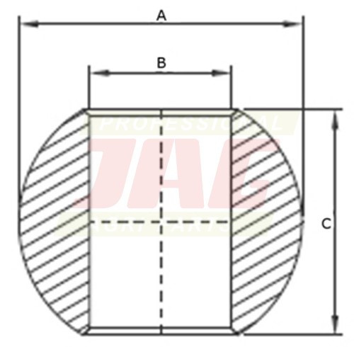 JAG98-0100 Kula kat. 3, GRANIT PARTS 20011132 KRAMP LA964370GP
