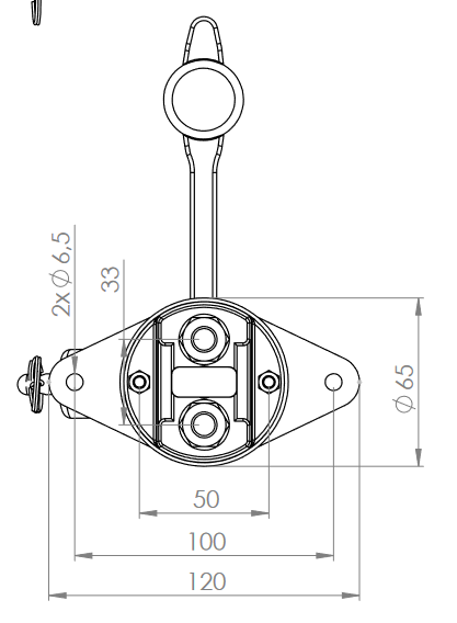 Wyłącznik prądu masy 2500A 12/24V