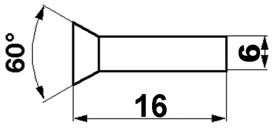 JAG01-0018 Nit płaski /op.500g./ 6x16 JAG, JAG JAG01-0018 CLAAS 000237663