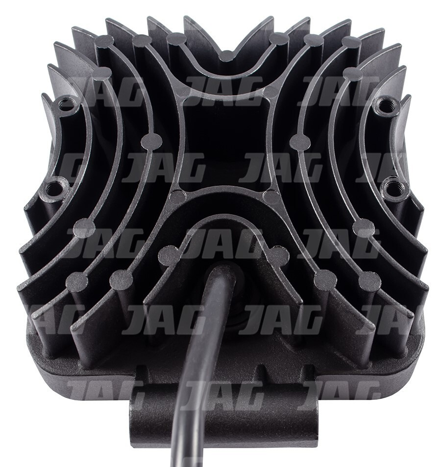 JAG96-0030 Lampa robocza LED, 24W, 10-30V, 8 EPISTAR LEDx3W, FLOOD, Kwadratowa JAG