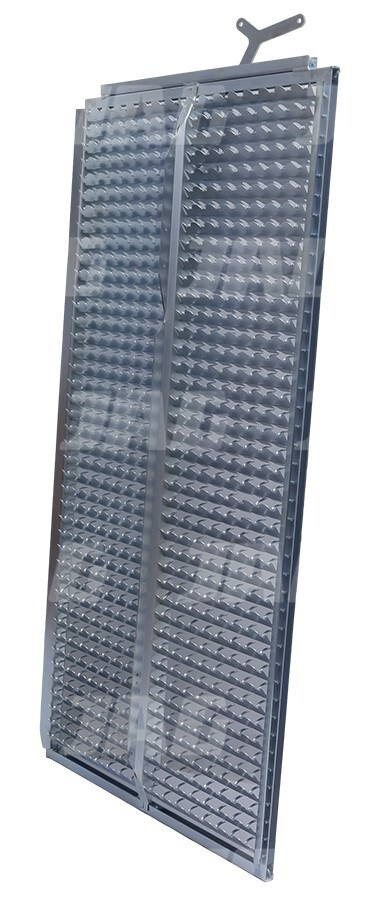 JAG05-0510 Sito żaluzjowe ocynkowane dolne, lamela-TM6 Premium