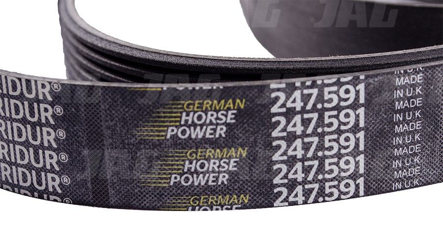 247.591 Pas wielorowkowy CONTINENTAL AGRIDUR, JOHN DEERE L111601 CONTINENTAL 247.591