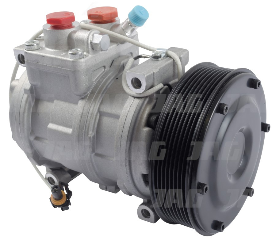 AW24173 Sprężarka klimatyzacji (dodatkowe przyłącza), JOHN DEERE AH169875 RE46609