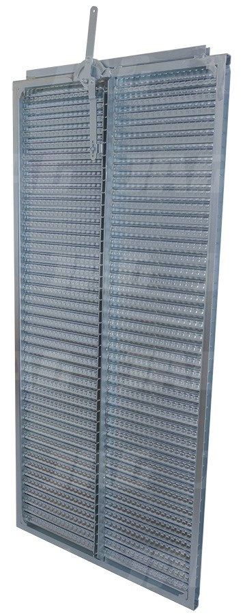 JAG05-0045 Sito żaluzjowe ocynkowane dolne, lamela-10mm JAG PREMIUM, CLAAS 0006001143 0006460980