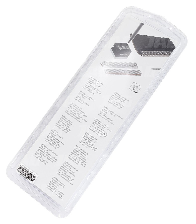 Łącznik pasa młotkowy H24BS/4-17/T2F197 mm (gr.5-6mm ) Blister2kpl