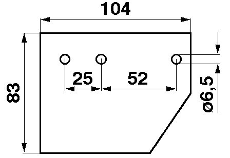 JAG01-0069 Stalka kosy JAG PREMIUM, CLAAS 0006112190 JAG JAG01-0069