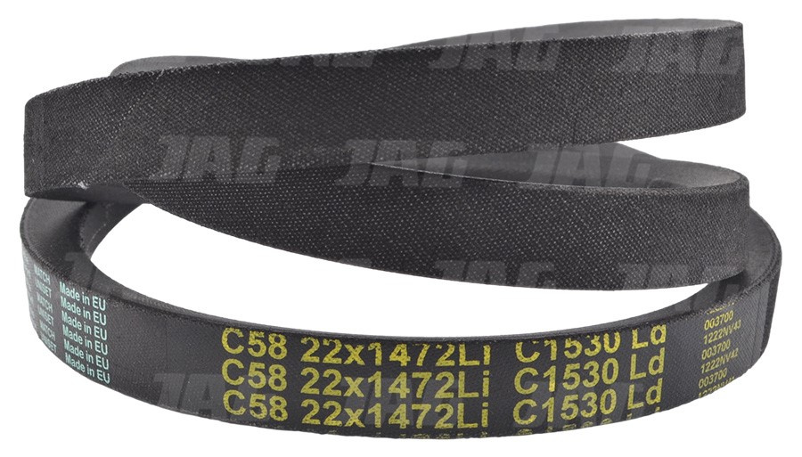 22x1472Li/1530Ld C58 Pas klinowy GATES DELTA CLASSIC, MASSEY FERGUSON 228813M3 JOHN DEERE H76136