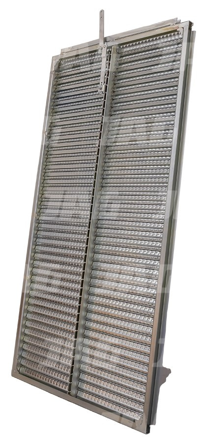 JAG05-0047 Sito żaluzjowe ocynk dolne, lamela-10mm JAG Premium