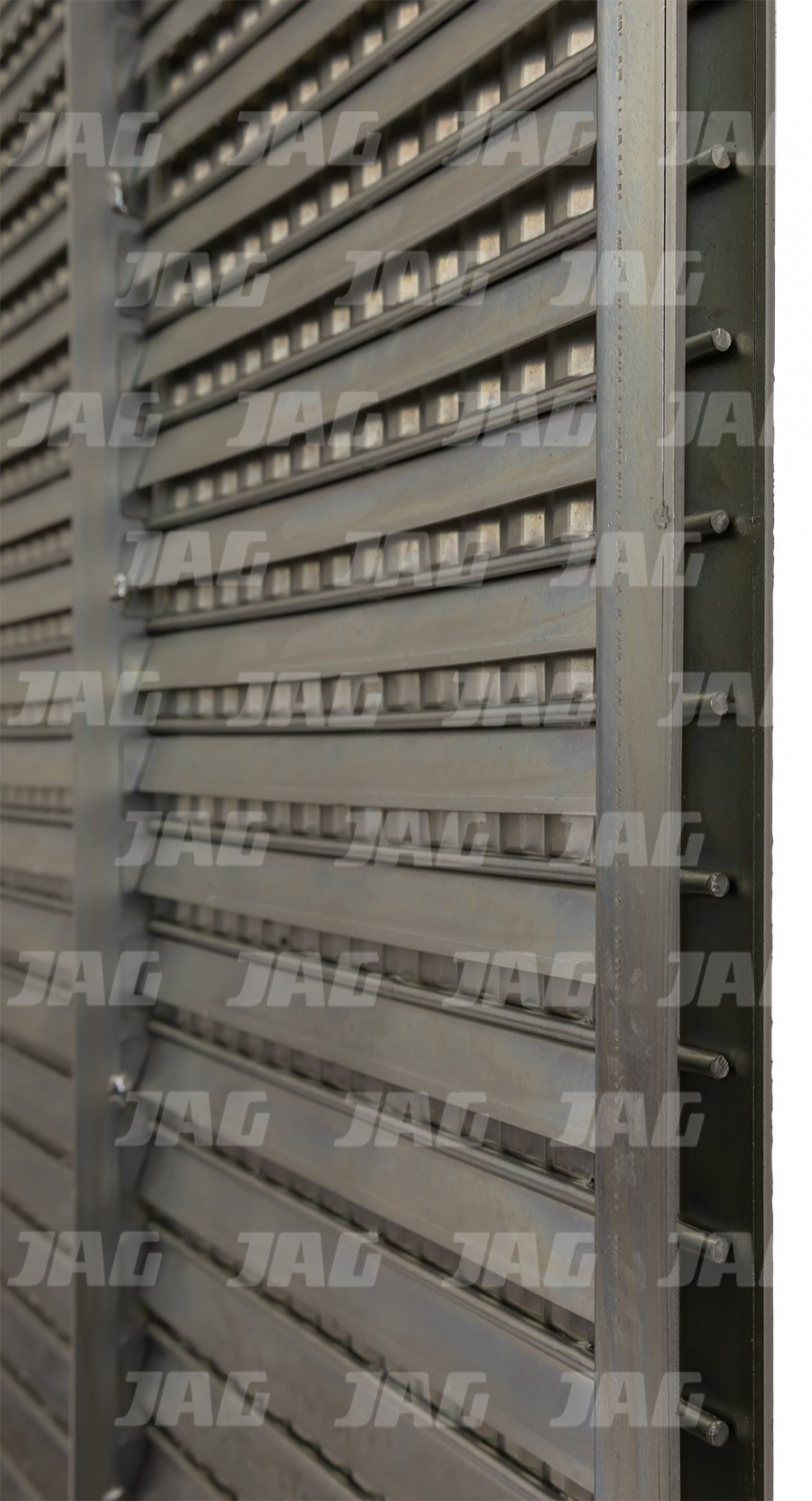 1720102M1 Sito żaluzjowe ocynkowane górne, lamela-10mm