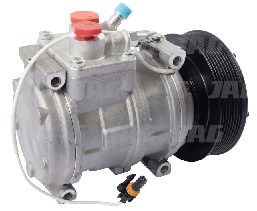 AW24173 Sprężarka klimatyzacji (dodatkowe przyłącza), JOHN DEERE AH169875 RE46609