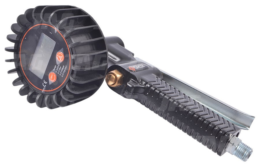 JAG90-0104 Pistolet do pompowania kół z manometrem cyfrowym GROZ