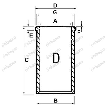 JAG99-0147 Tuleja gotowa