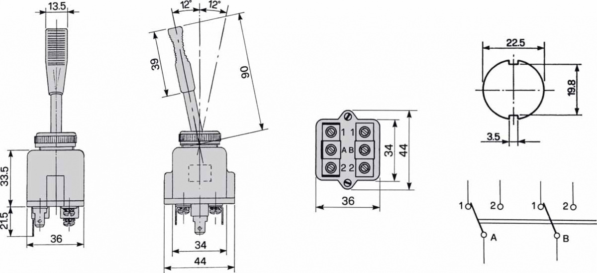 7700025623 Włącznik rewersu COBO, CLAAS 7700025623 COBO 16.191.000.02