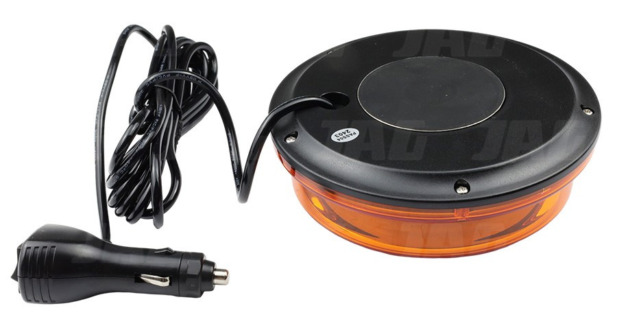 JAG96-0053 Lampa Błyskowa LED, 48SMD, 9-30V, R10, R65, Uchwyt na magnes, UFO