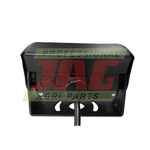 JAG97-0015 Kamera do monitoringu przewodowa, 600TVL, 12 Diod IR, IP69K, na tył, Grzałka