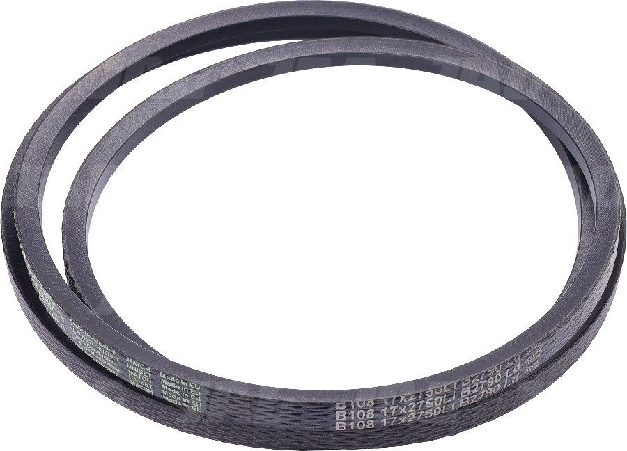 17x2750Li/2790Ld B108 Pas klinowy GATES DELTA CLASSIC, DEUTZ FAHR 01145049 JOHN DEERE Z59114