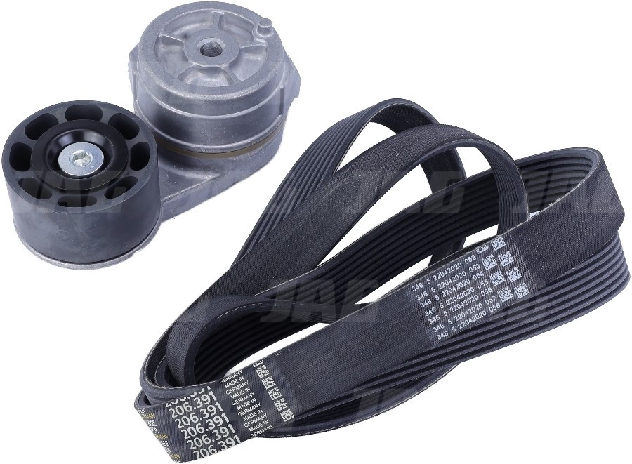 JAG93-0021 Zestaw paska wielorowkowego JAG, JOHN DEERE RE184034 R208755