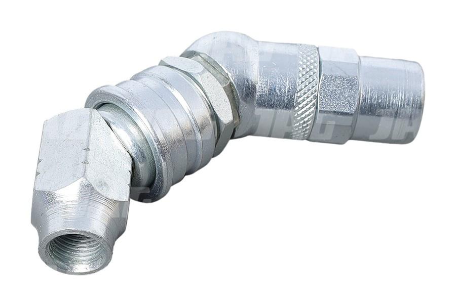 JAG90-0118 Końcówka smarownicy 360°, 3-szczękowa, gwint M10x1 GROZ