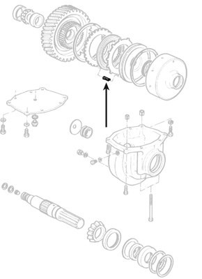 186519M1 Sprężyna wybieraka