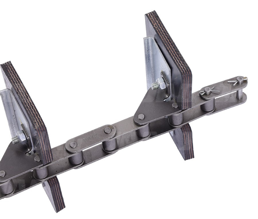 JAG04-0076 Przenośnik łańcuchowy kompletny (łopatki skręcane) JAG