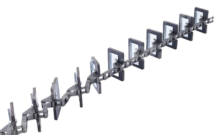 JAG04-0099 Przenośnik łańcuchowy kompletny (łopatki skręcane) JAG, CLAAS 0006627160