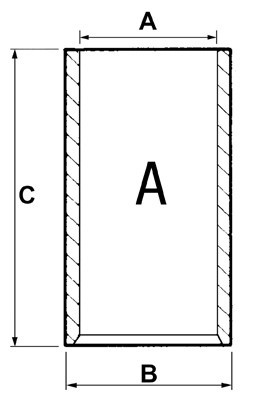 JAG99-0152 Tuleja surowa