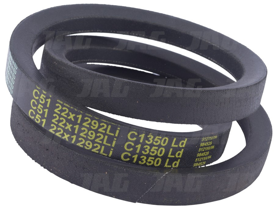 22x1292Li/1350Ld C51 Pas klinowy GATES DELTA CLASSIC, AGCO 230381M1 322768M1