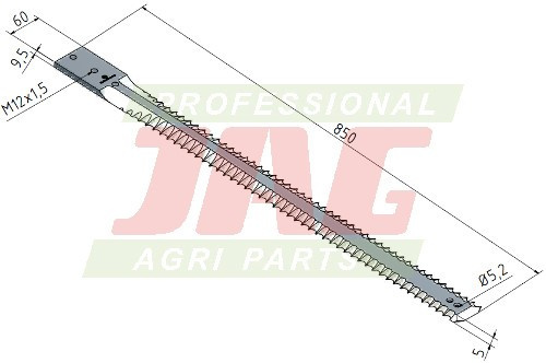 Nóż MWS Germany (2szt), MWS 30-0850-51-03-3