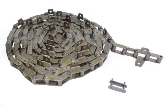 JAG04-0549 Łańcuch podajnika słomy 140 rolek ROLLON-SOLID