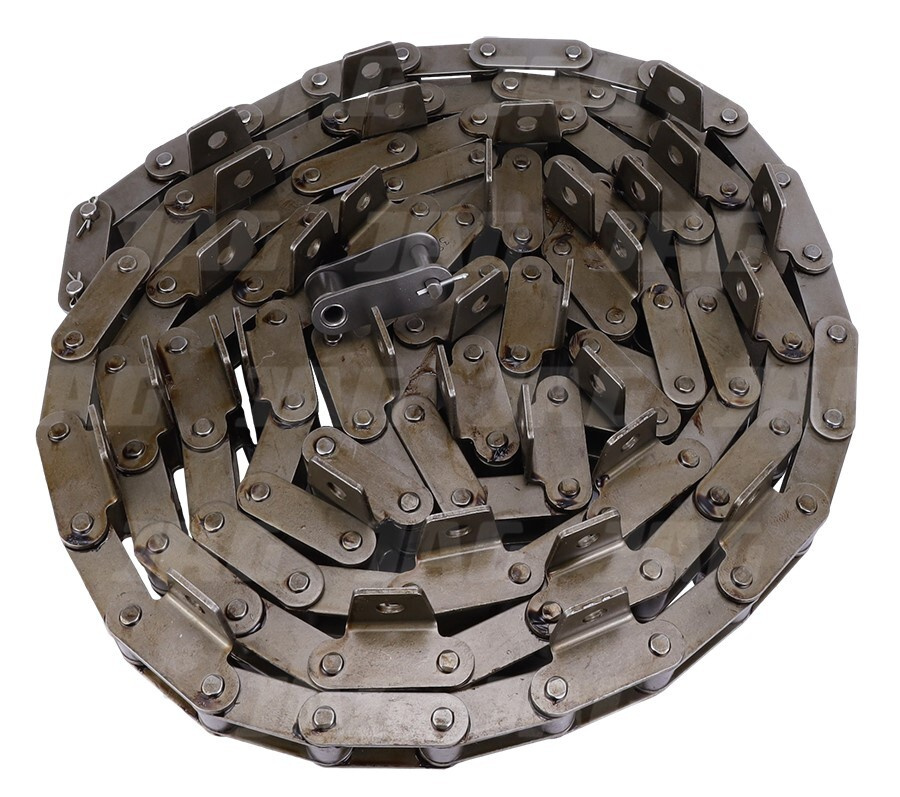 JAG24-0074 Łańcuch podajnika pochyłego środkowy ROLLON-SOLID, JOHN DEERE DQ09841 AZ24243