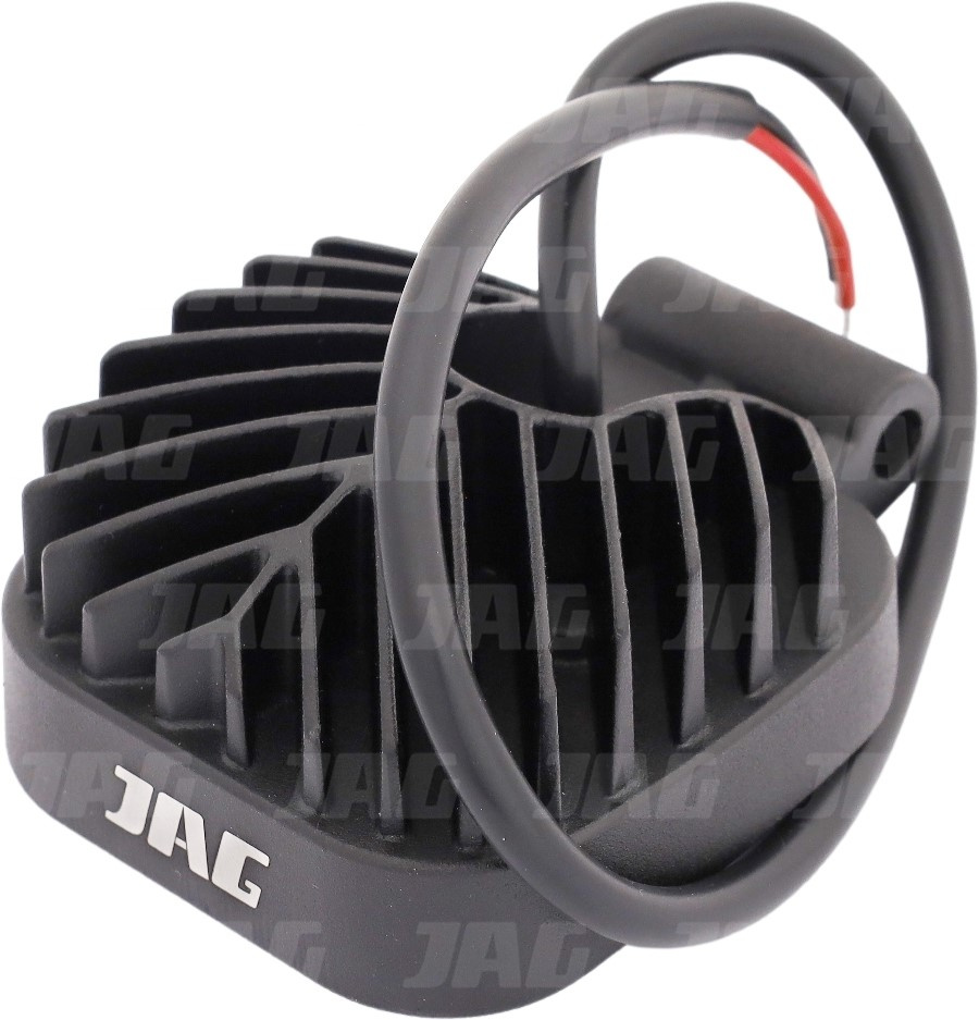 JAG96-0033 Lampa robocza LED, 15W, 10-30V, 5 EPISTAR LEDx3W, SPOT, Kwadratowa JAG