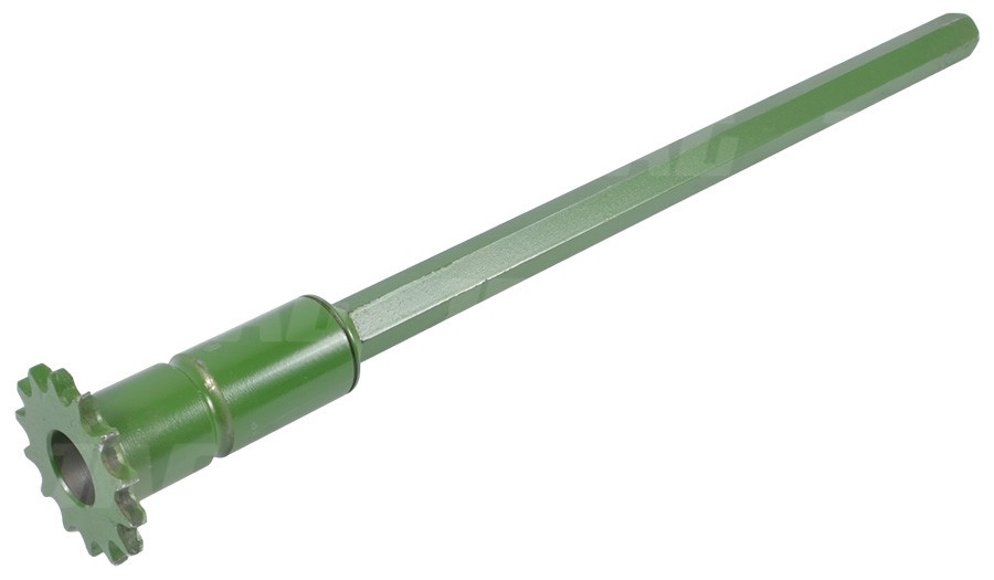 JAG22-0016 Koło zębate z wałkiem 500mm, JOHN DEERE AZ24206
