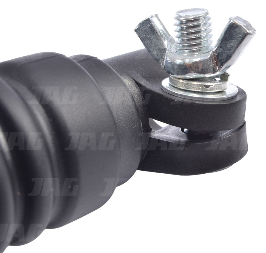 JAG96-0057.01 Lampa Błyskowa JAG HALOGEN, 12-24V, H1 , Uchwyt na elastyczny trzpień, Średni klosz
