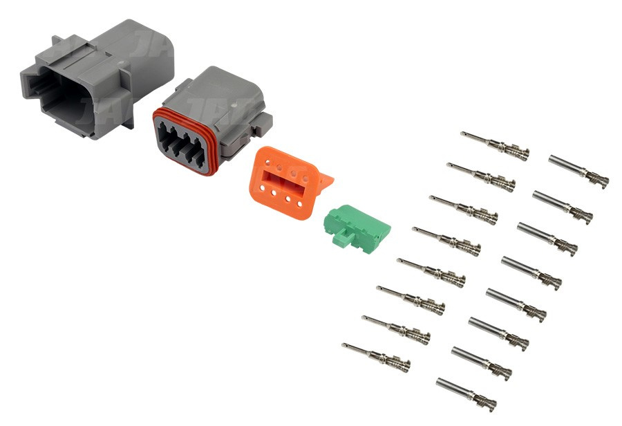 JAG91-0013 Komplet złączki Deutsch DT 8PIN