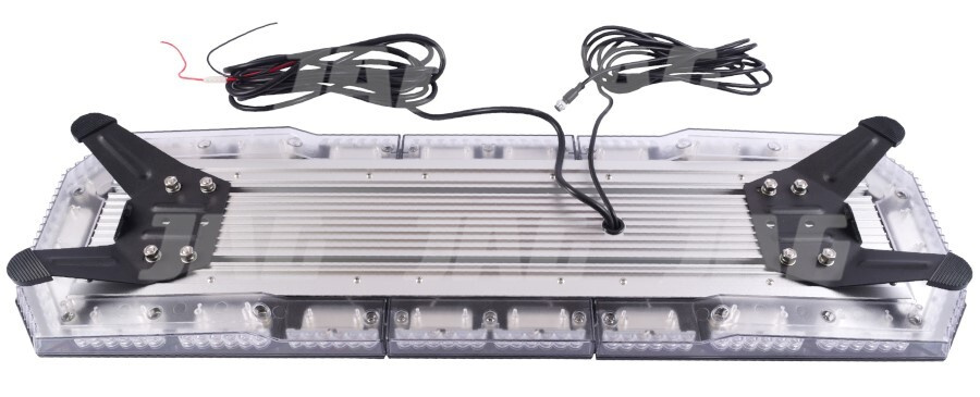 JAG96-0090 Lampa Błyskowa 132 LED, 12-24V, pomarańczowa, ze sterownikiem JAG