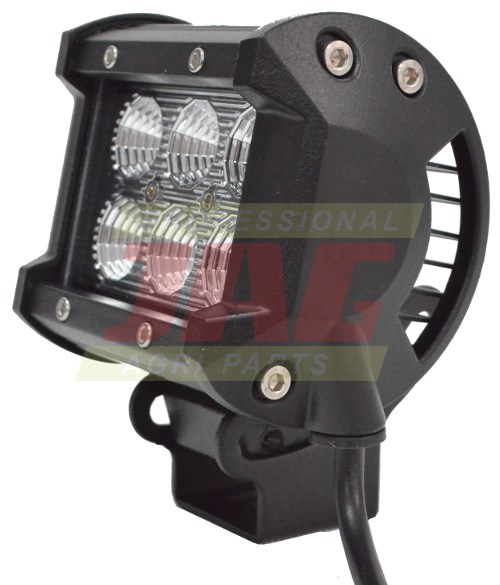 JAG96-0036 Lampa robocza LED, 18W, 10-30V, 6 CREE LEDx3W, FLOOD, Listwa podwójna