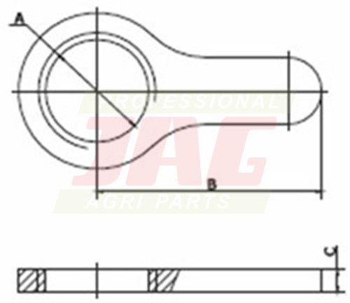 JAG98-0644 Nakrętka kontrująca, GRANIT PARTS 20000084