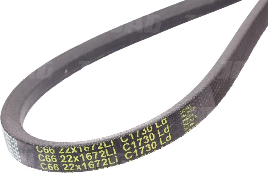 22x1672Li/1730Ld C66 Pas klinowy GATES DELTA CLASSIC, LAVERDA 340433405 JOHN DEERE Z43253
