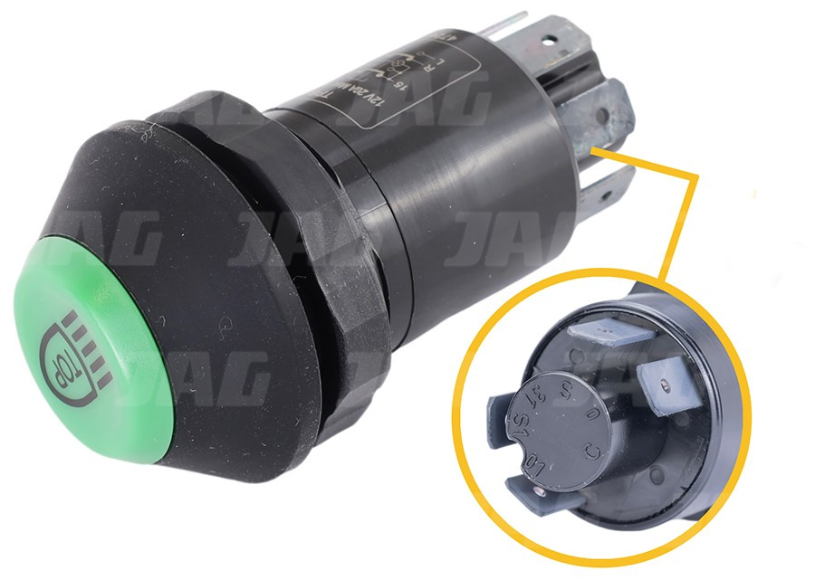 JAG92-0068 Włącznik świateł roboczych górnych, FENDT G312900160010 G312900160012