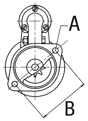 930-11 Rozrusznik 12V 2.8KW