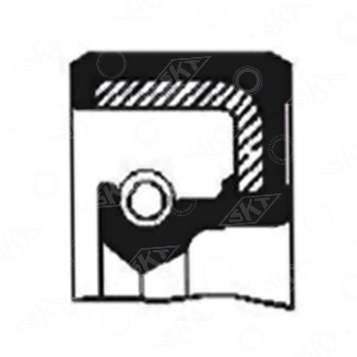 47087 Uszczelniacz SKT, CORTECO 12010999 MASSEY FERGUSON 973191M1