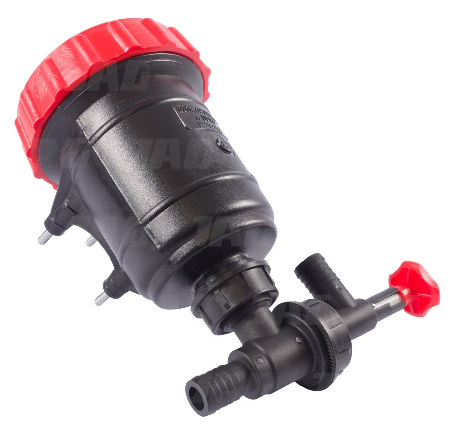 4068/10-000/0 Filtr z zaworem spustowym z wyjściem na przewody fi25mm
