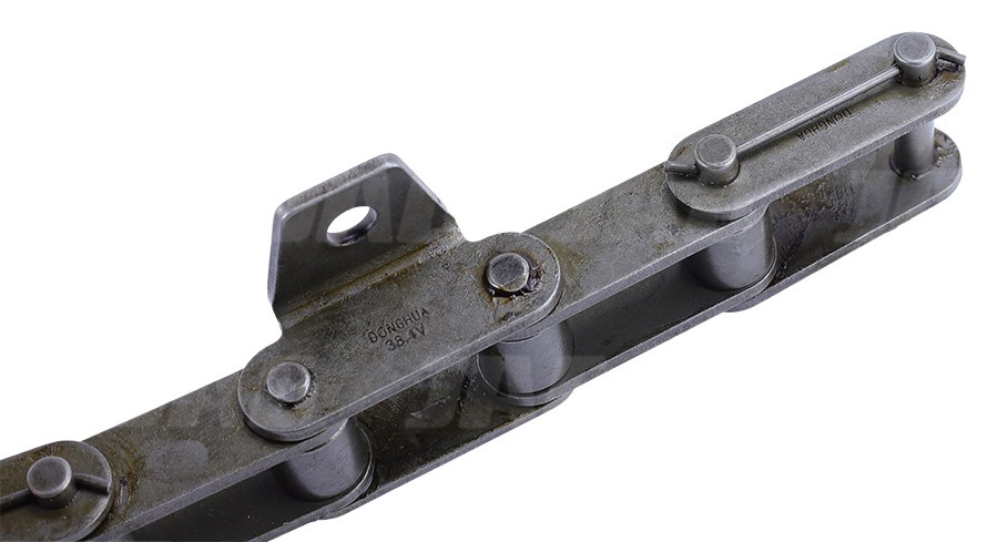 AZ24236 Odcinek łańcucha z mocowaniem (na łańcuchu 38.4V), JOHN DEERE AZ24236