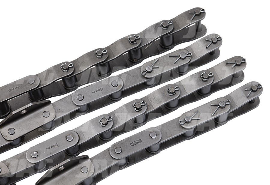 47483253 Zestaw łańcuchów podajnika pochyłego (4szt.) ROLLON-SOLID, NEW HOLLAND 47483253 84441578