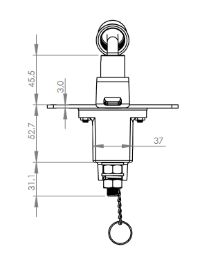 Wyłącznik prądu masy 2500A 12/24V, SCANIA 621730 VOLVO 240315